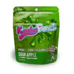 SOUR APPLE-Cannabis Infused Gummies-Kushy Punch